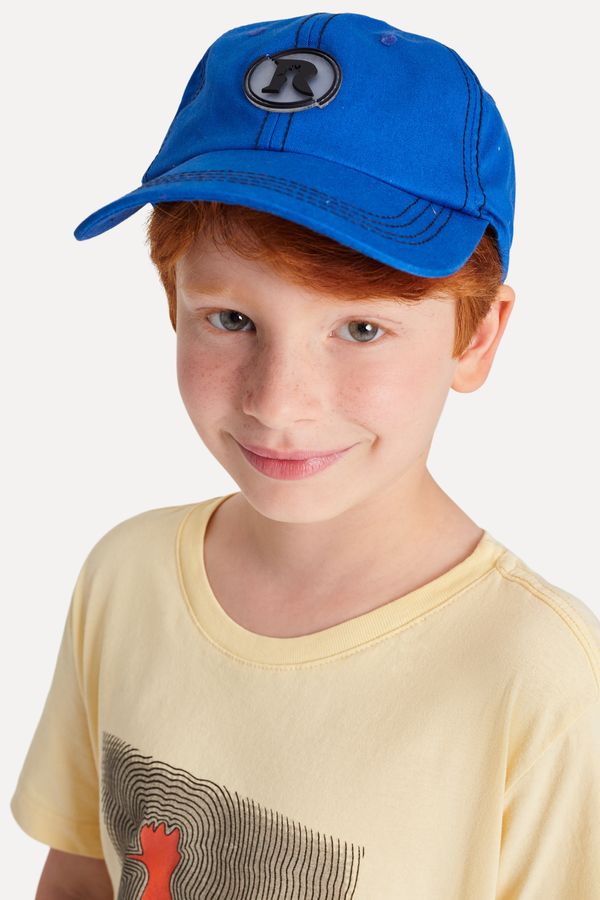 Bone Mini Aba Pesponto – AZUL ROYAL – U