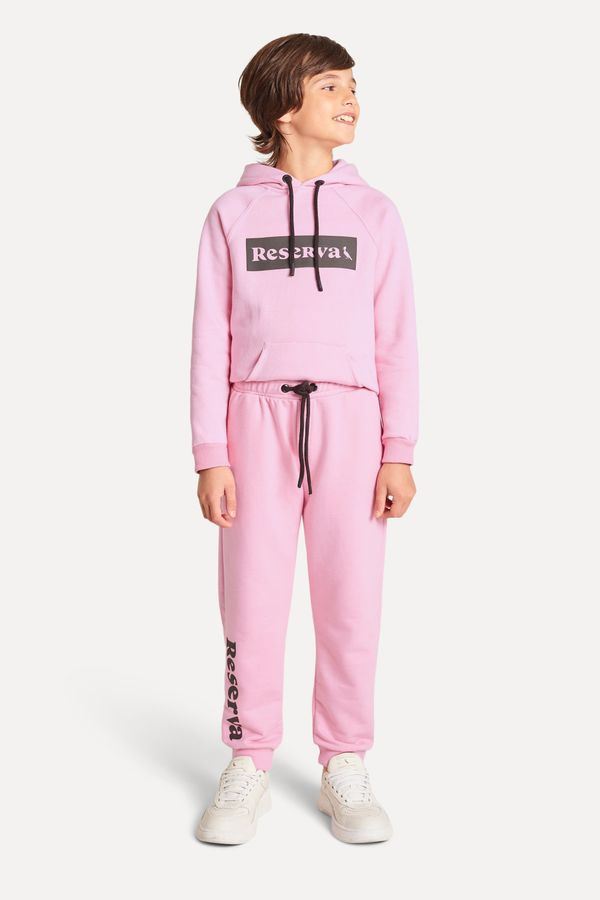 Calca Mini Moletom Color Reserva