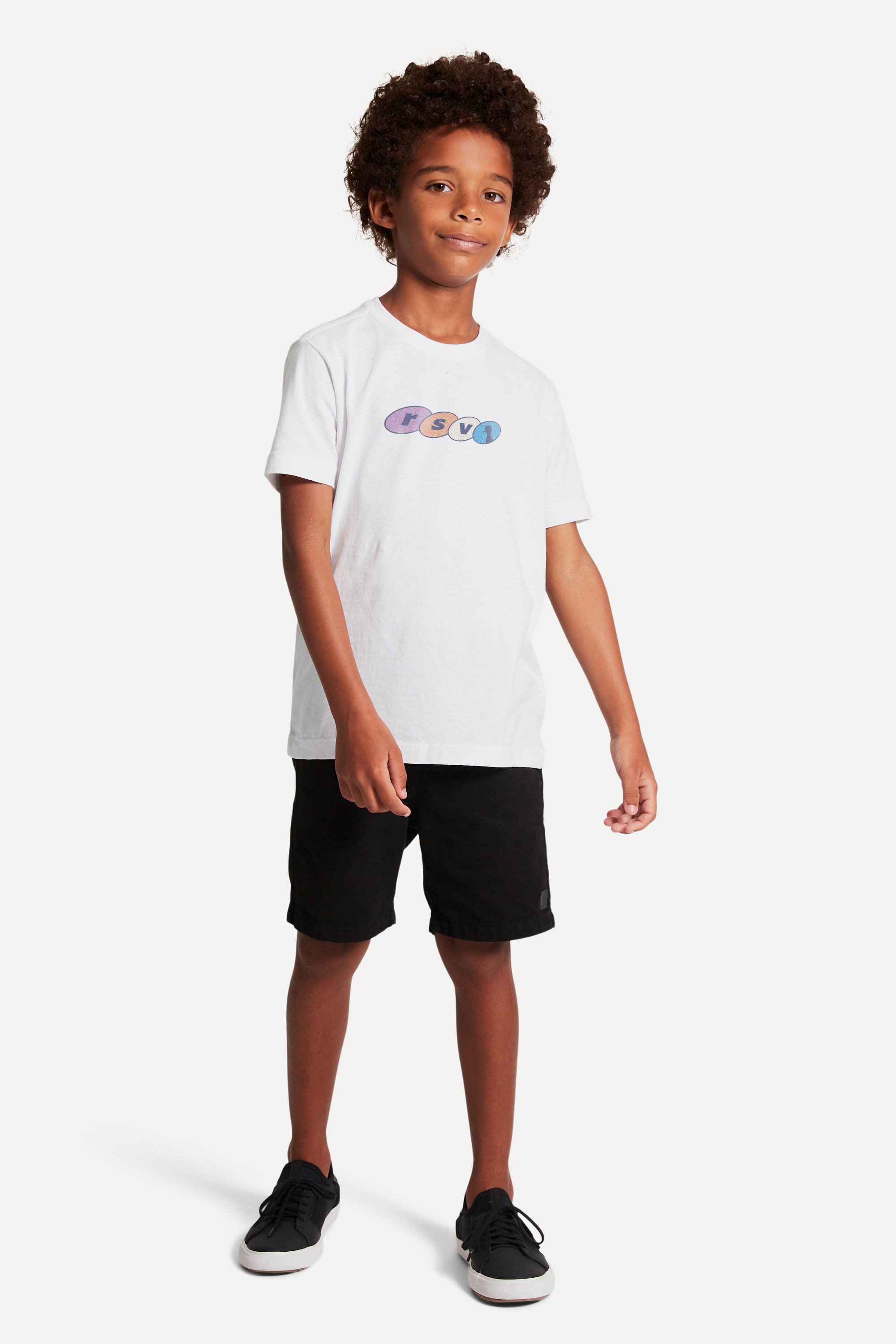 Camiseta Mini Est Rsv Pica-pau Azul