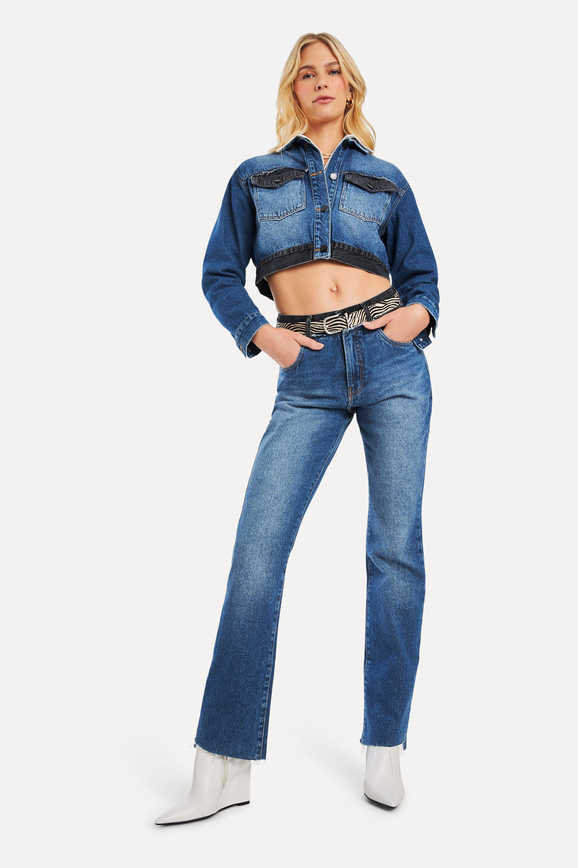 Calca Jeans Slim