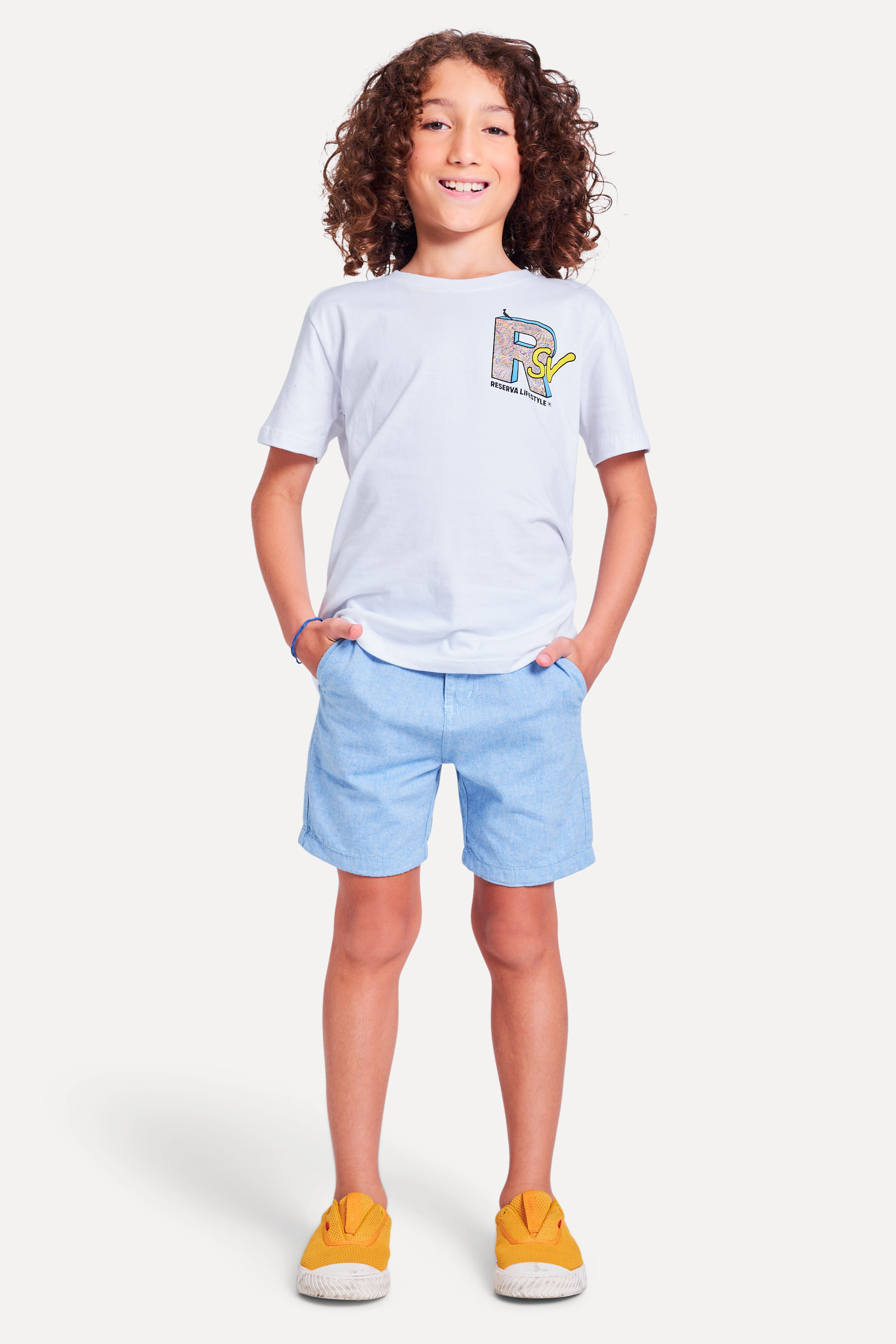 Bermuda Mini Tp Forro Oxford