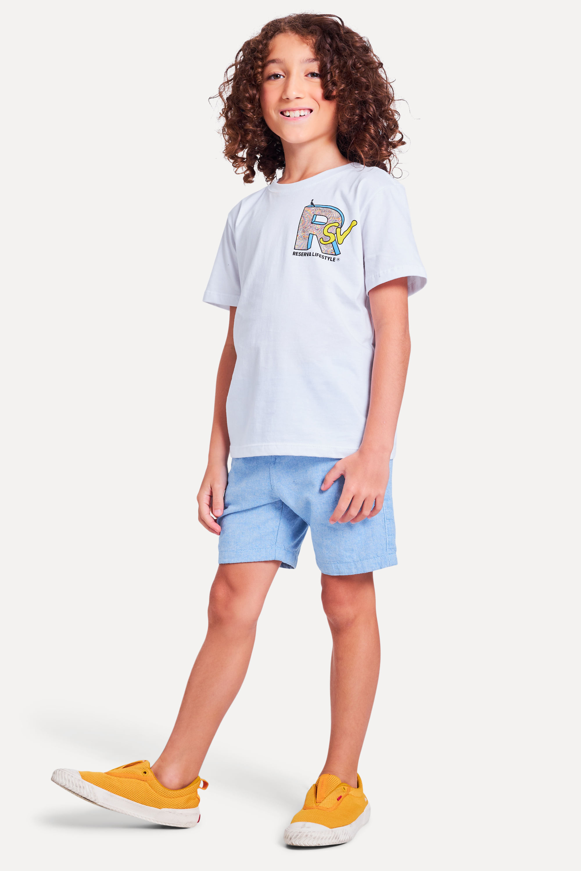 Bermuda Mini Tp Forro Oxford