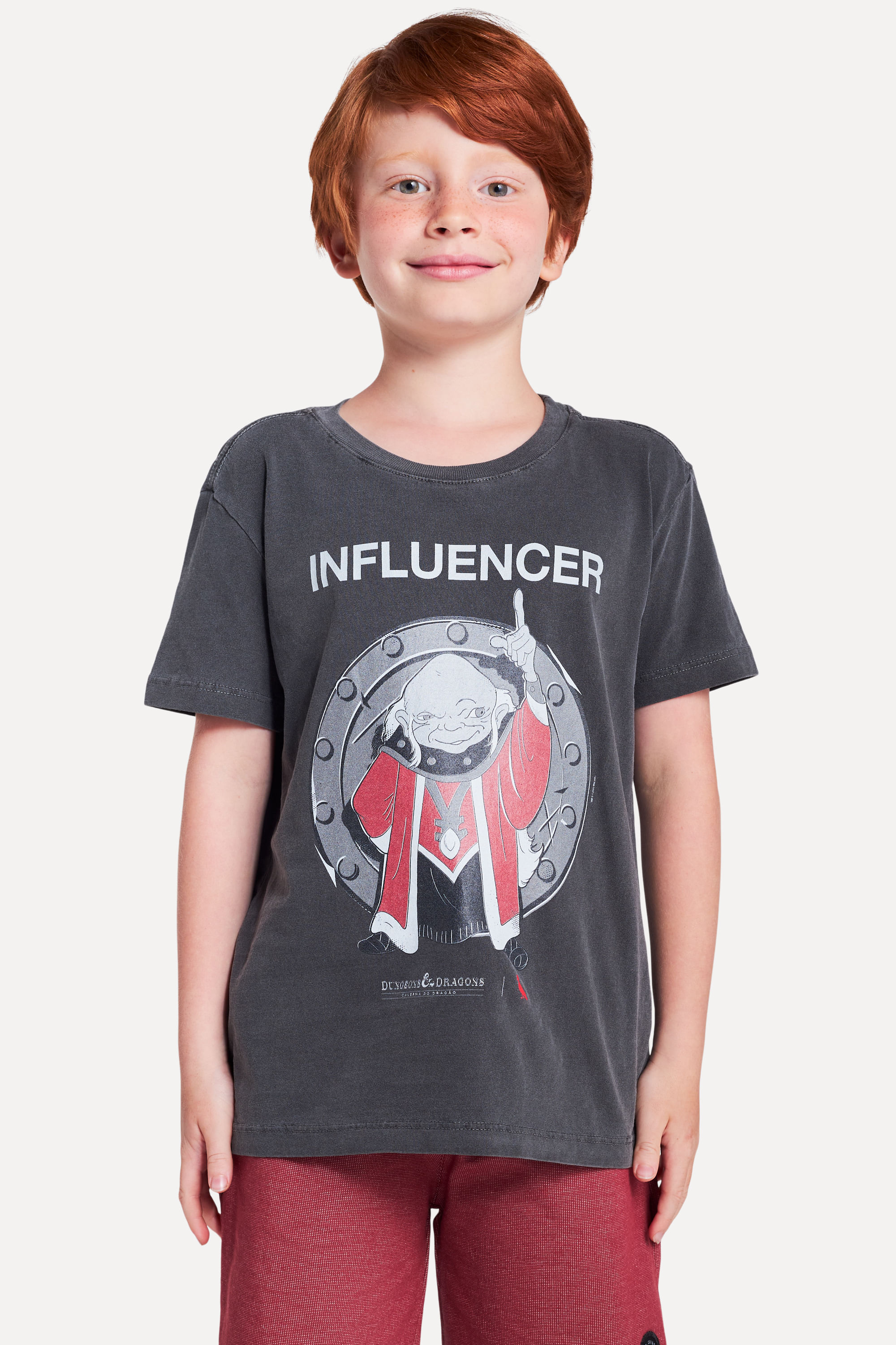 Camiseta Mini D&d Mestre Dos Magos