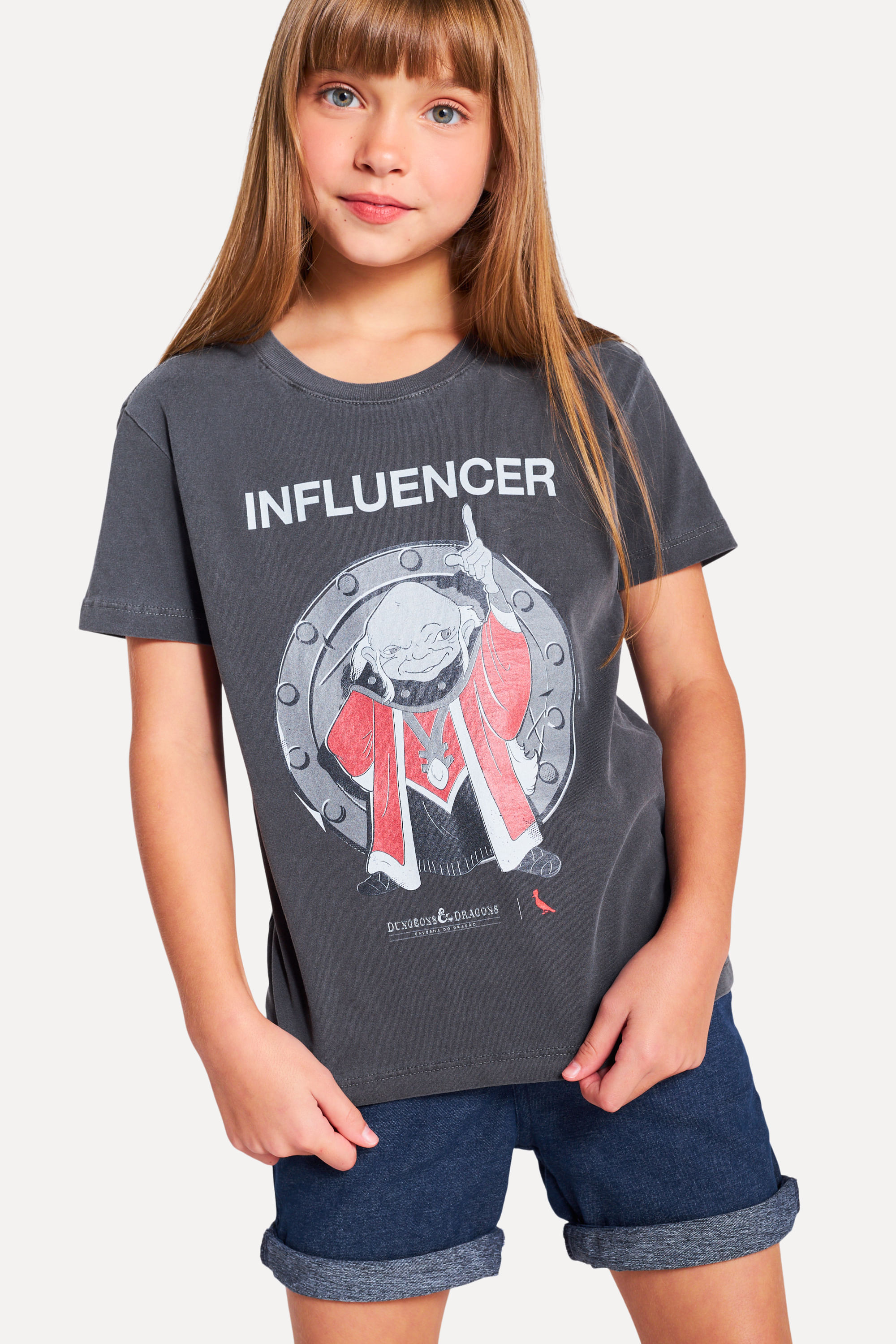 Camiseta Mini D&d Mestre Dos Magos