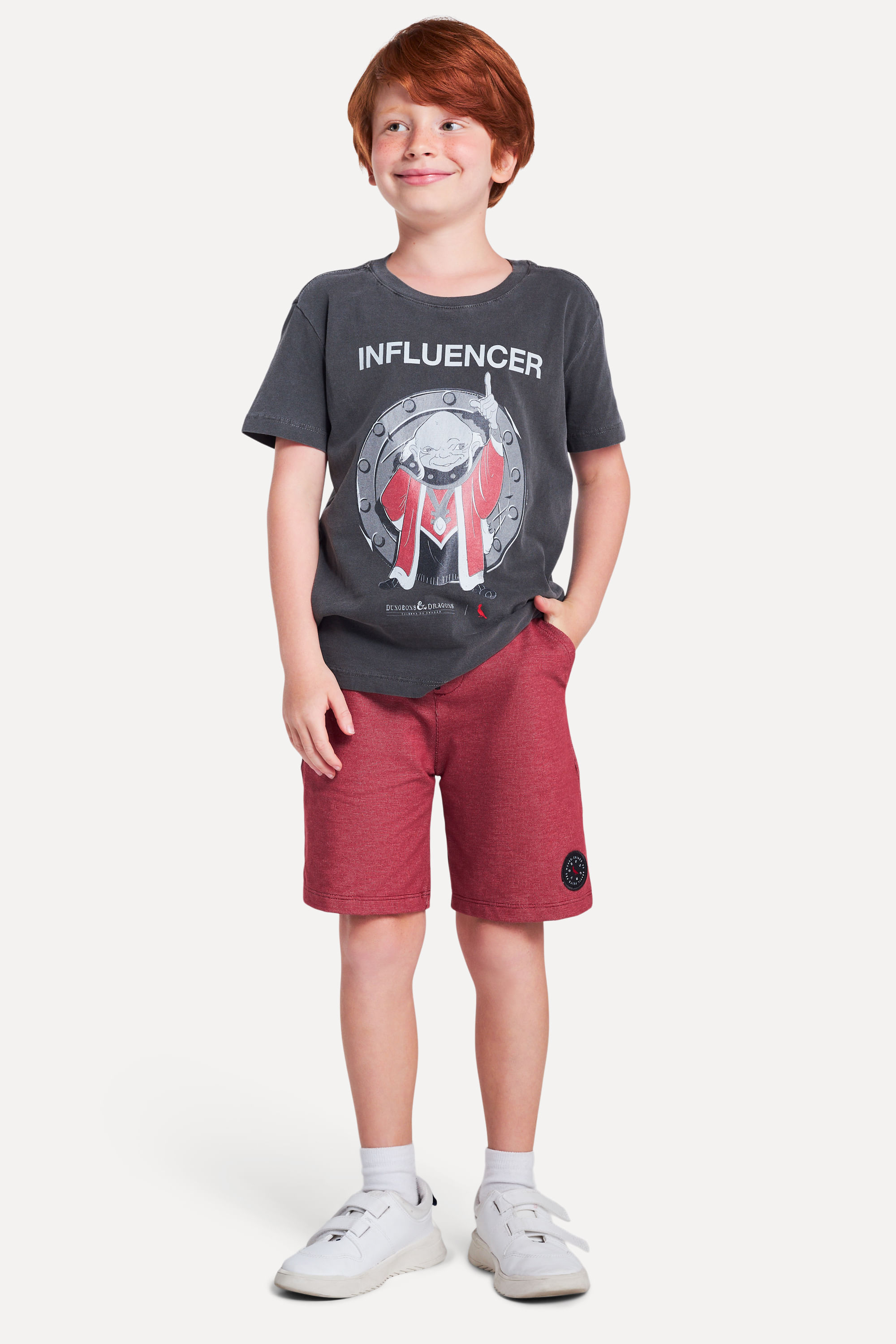 Camiseta Mini D&d Mestre Dos Magos