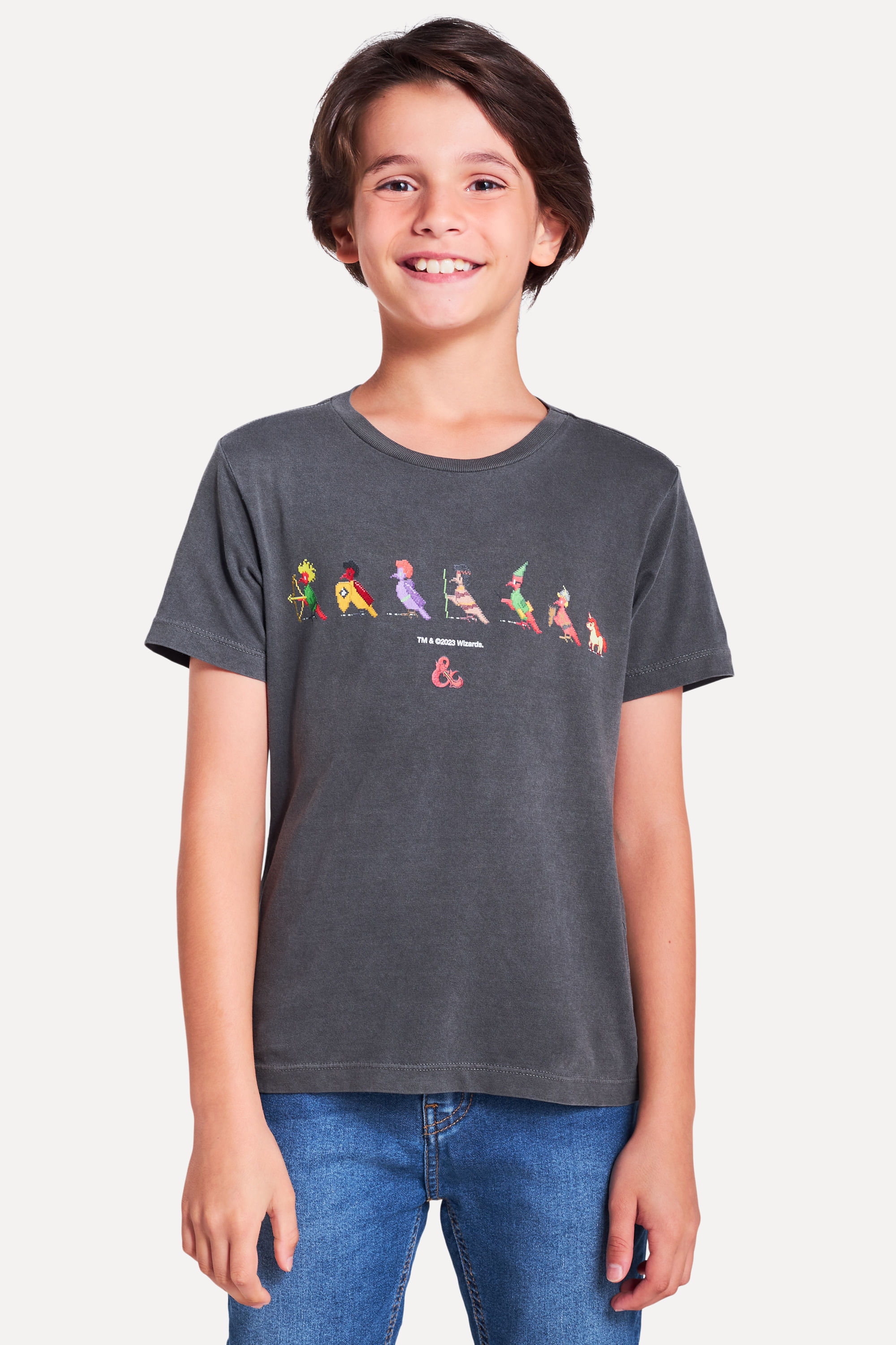 Camiseta Mini D&d Pica Pau Small