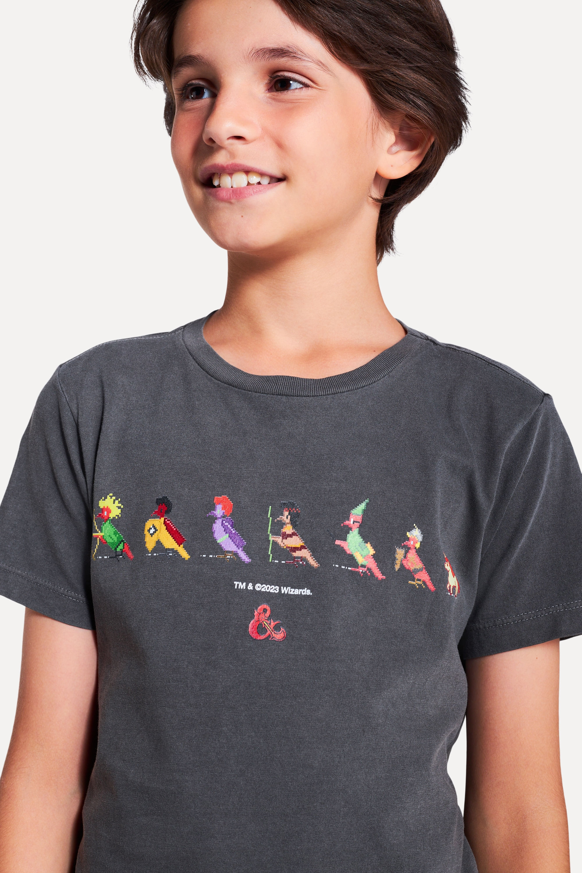 Camiseta Mini D&d Pica Pau Small
