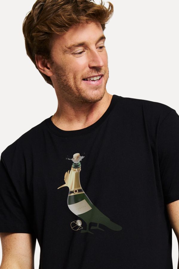 Camiseta Pica Pau Champanhe Rolha