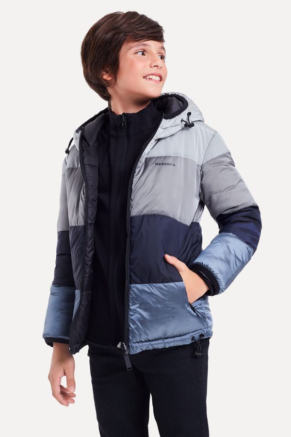 Casaco Mini Puffer Double Face