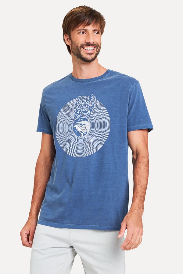 Camiseta Estampada Music Wave