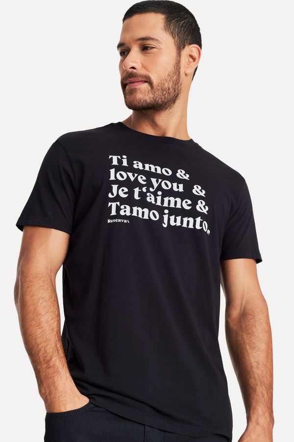 Camiseta Estampada &&& Te Amo