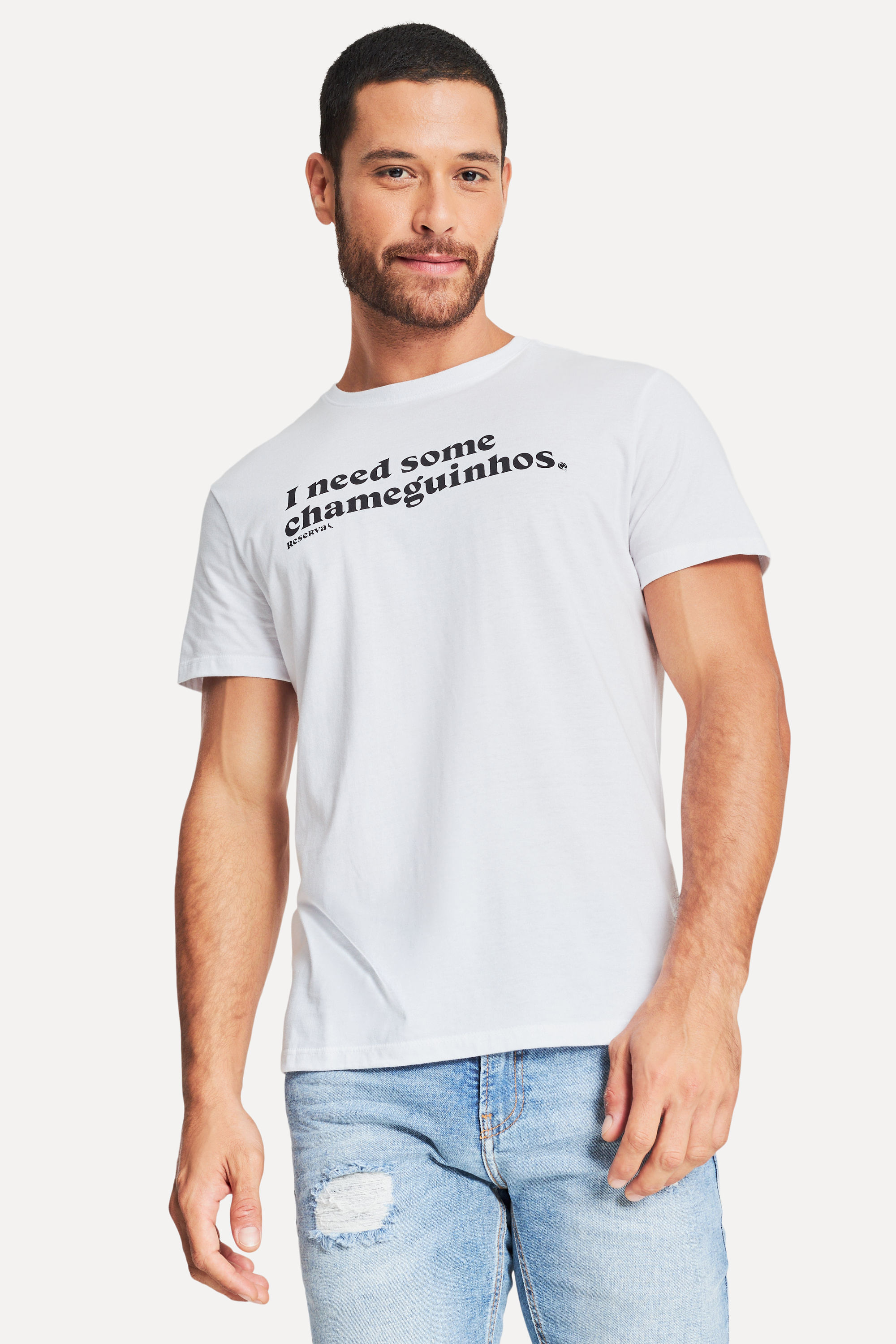 Camiseta Estampada Chameguinhos