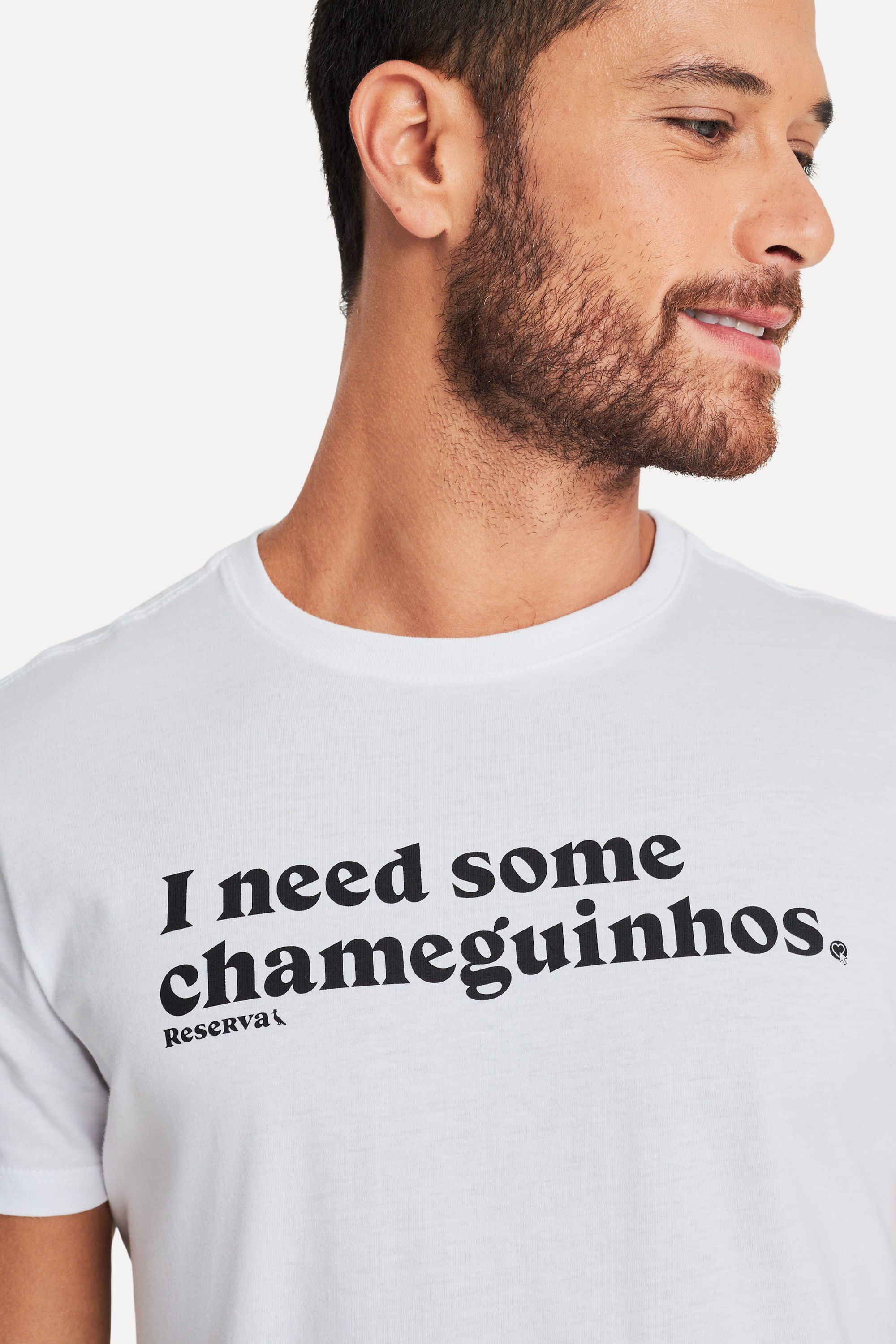 Camiseta Estampada Chameguinhos