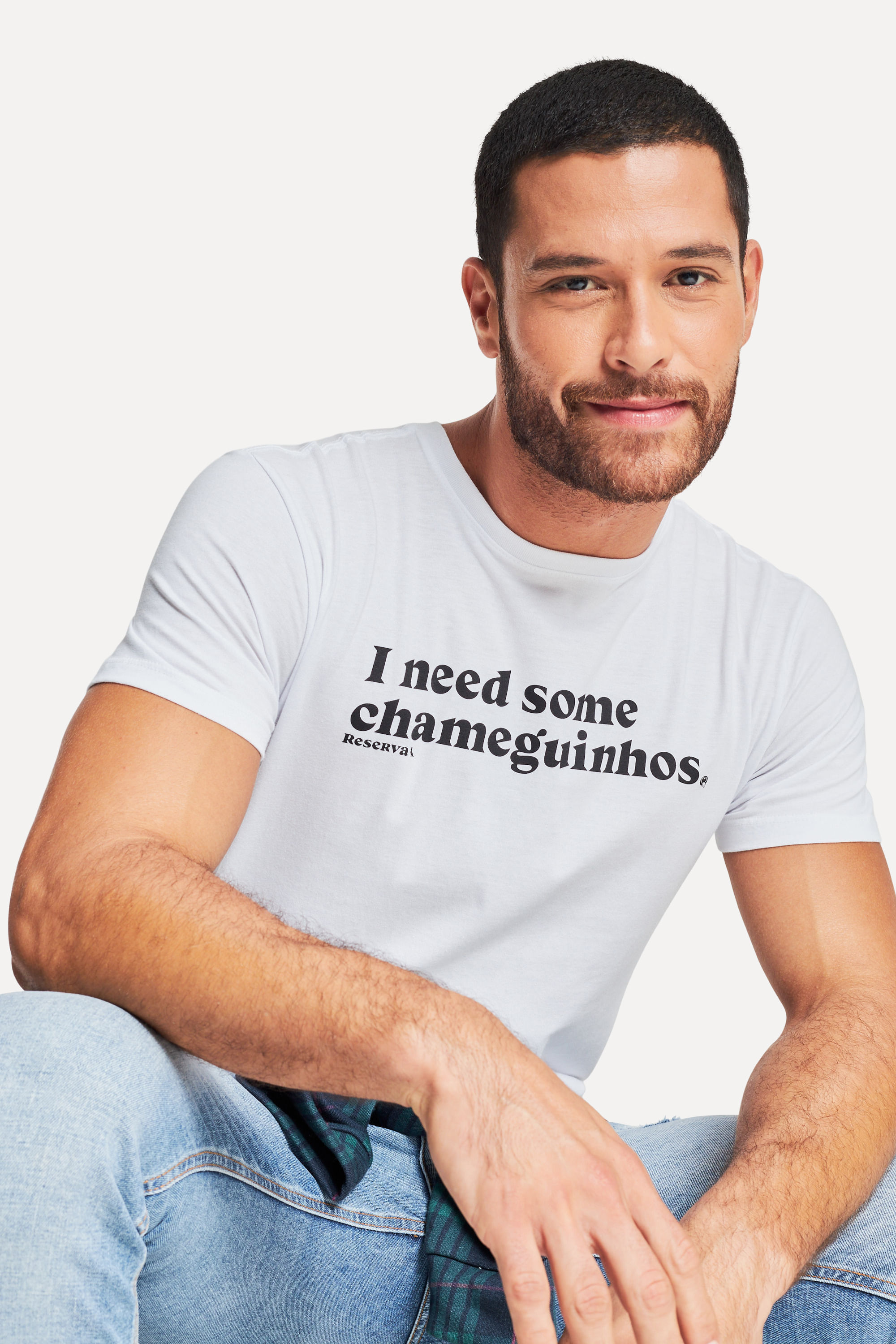 Camiseta Estampada Chameguinhos