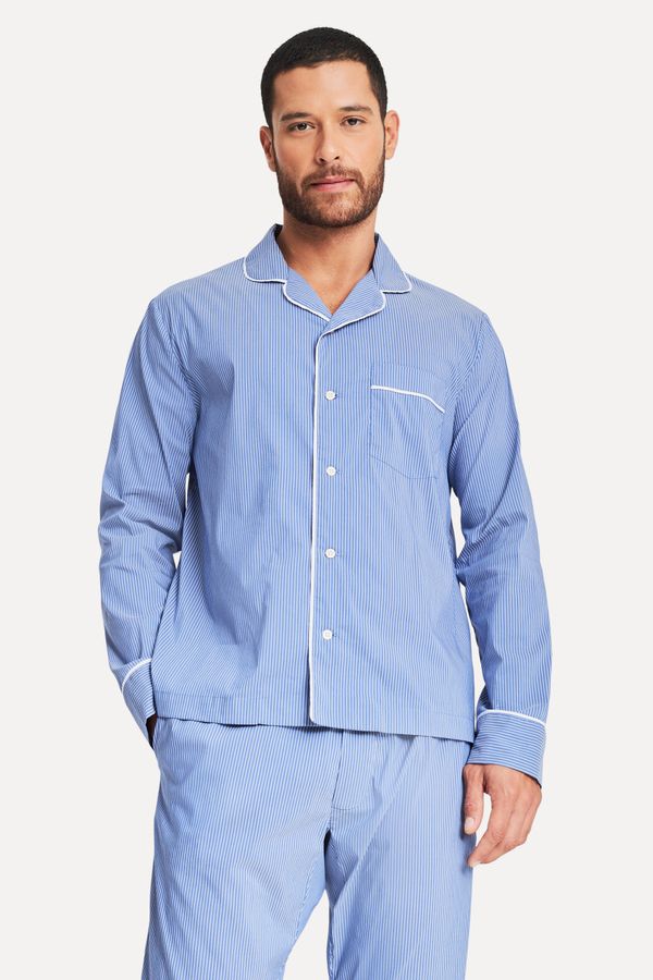 Camisa Pijama Tricoline Listras Namorado