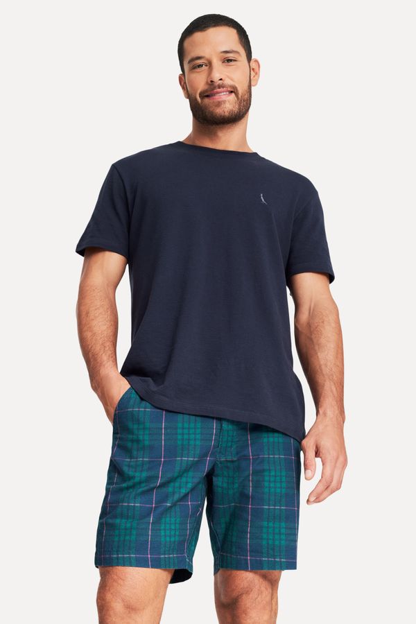 Bermuda Casual Estampada Madras