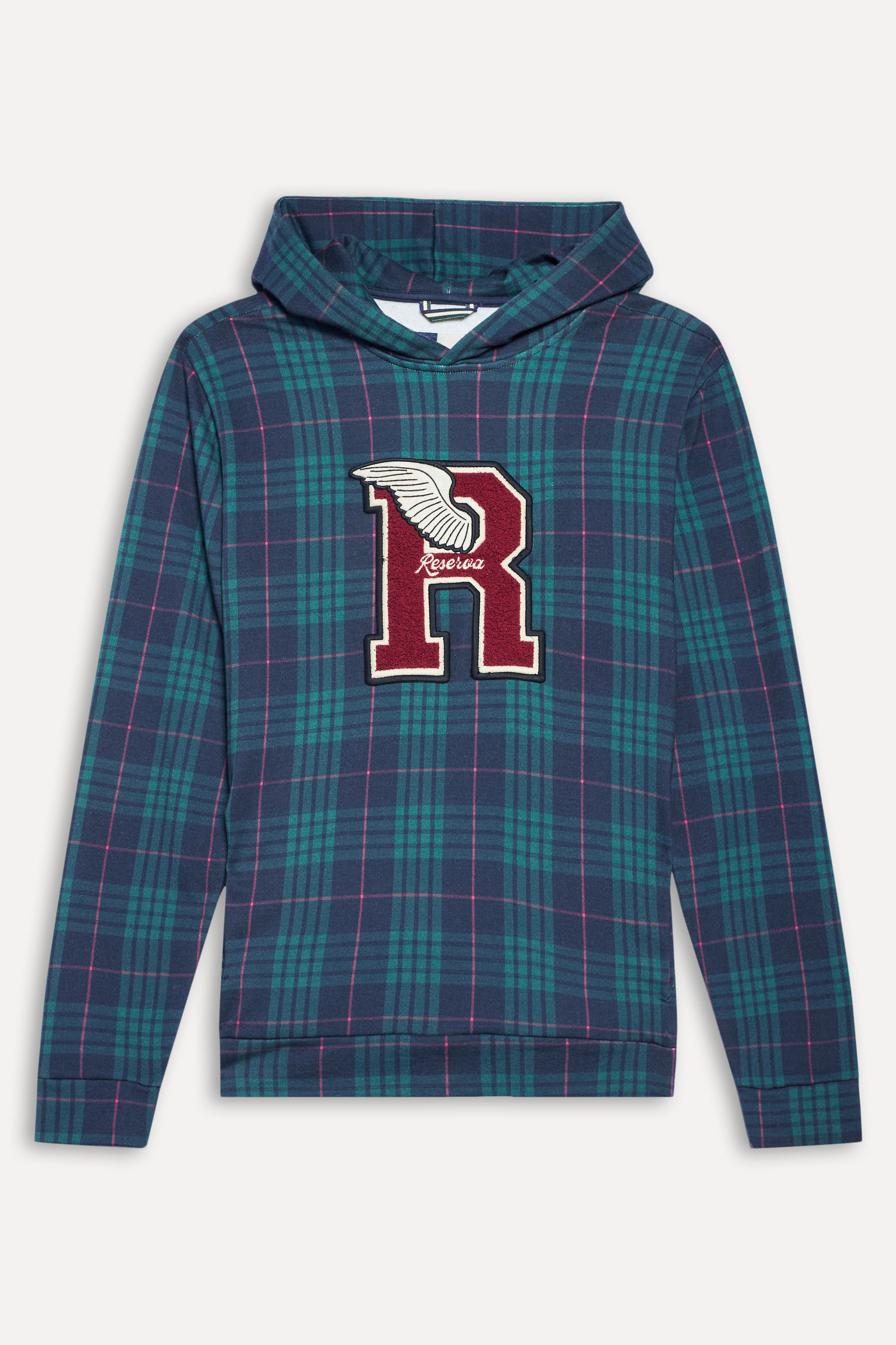 Hoodie Moletom Estampado Madras