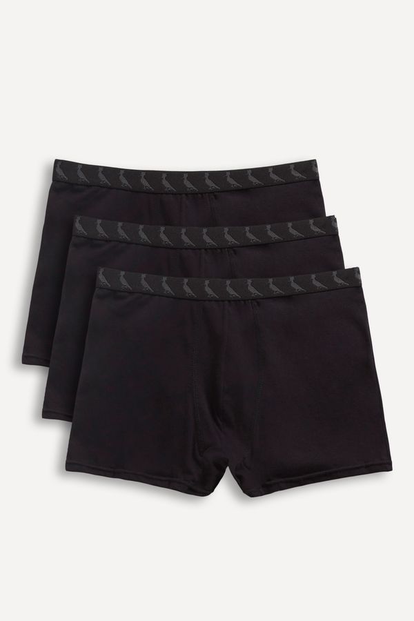 Kit 3 Cuecas Boxer Pica Pau Monocromatic