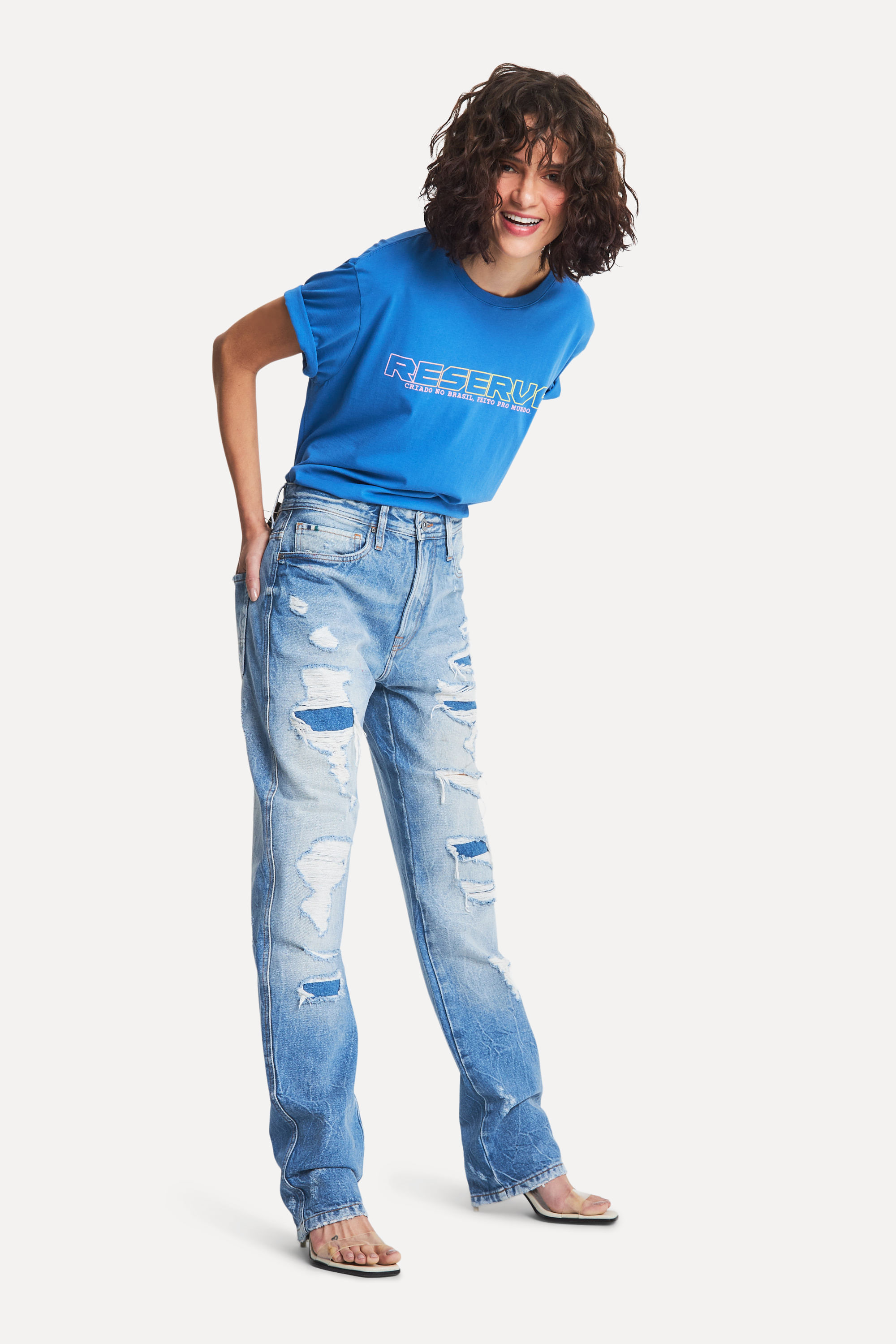 Calca Jeans Slim Gabiroba