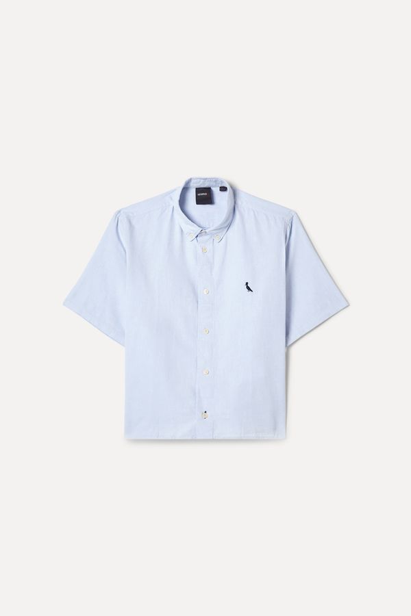 Camisa Mc Oxford Adapte Cadeirante
