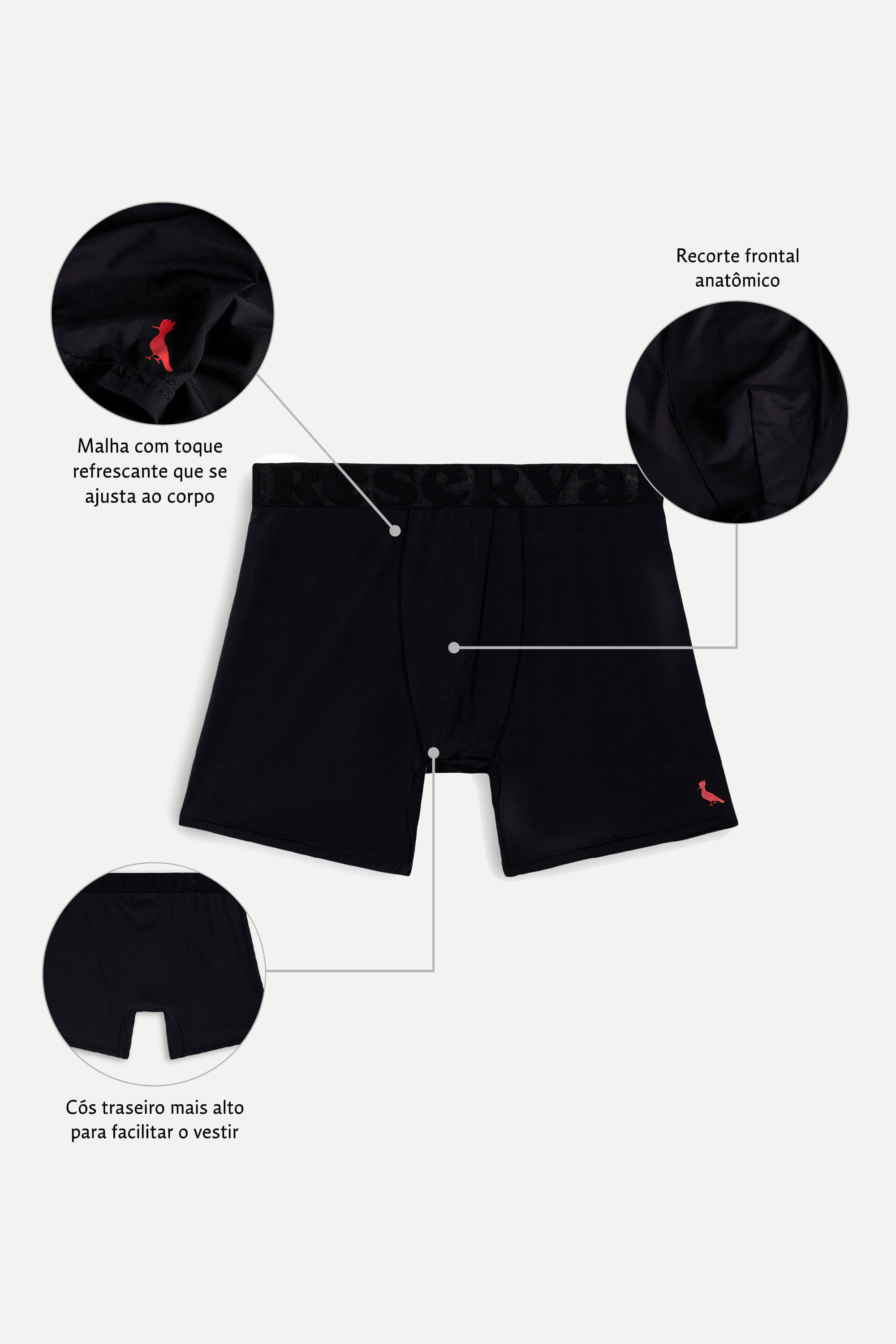 Cueca Boxer Fluity Adapte