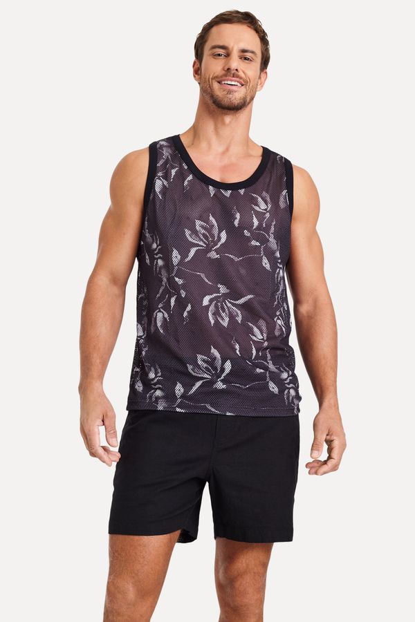 Regata Telinha Estampada Green Matsu