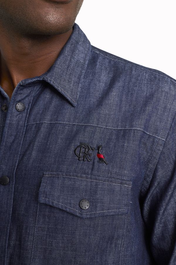 Camisa Jeans Westerm Flamengo