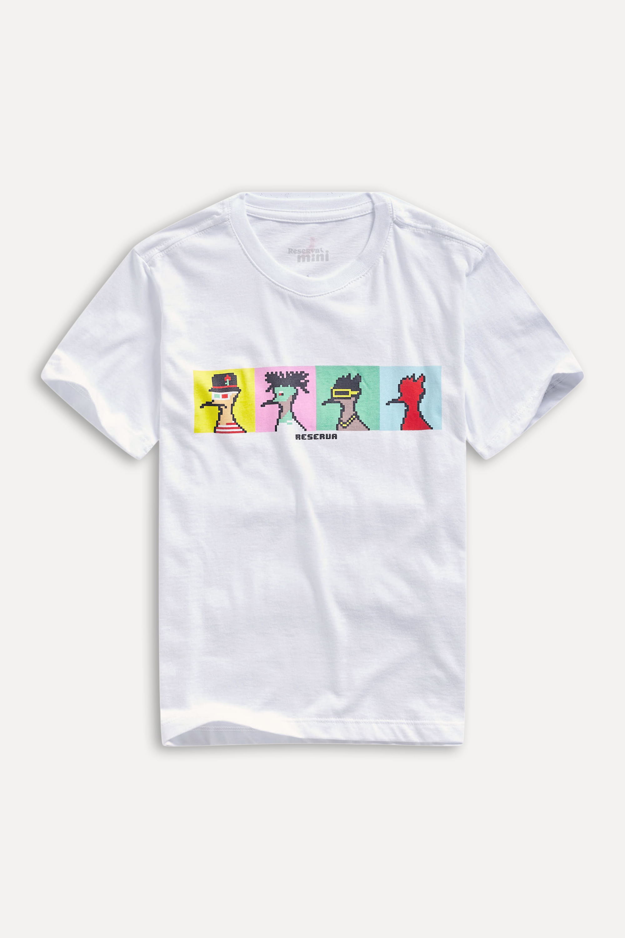 Camiseta Mini Estampada Criptobirds
