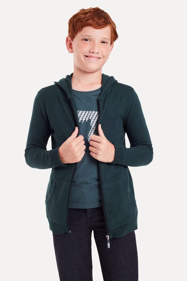 Hoodie Tricot Mini Liso