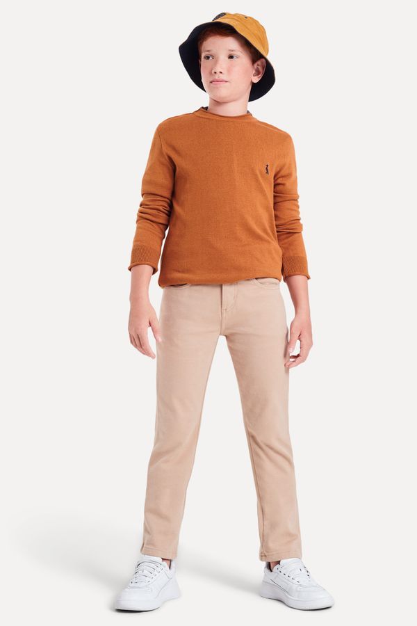 Calca Mini 5 Pockets Moletom