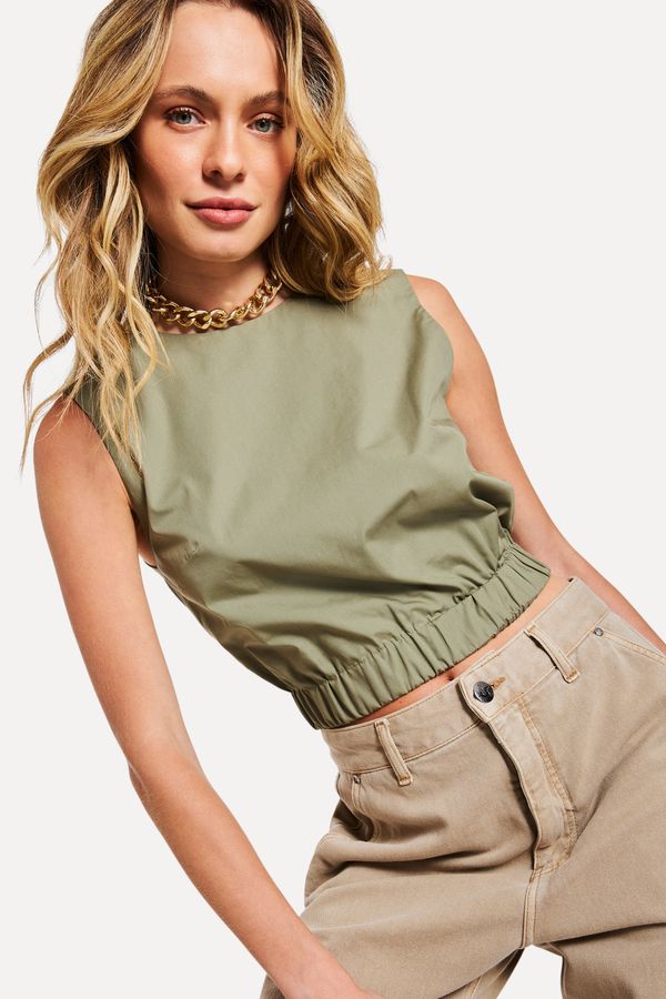 Blusa Costas Transpassada