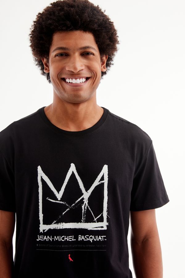 Camiseta Basquiat Crown