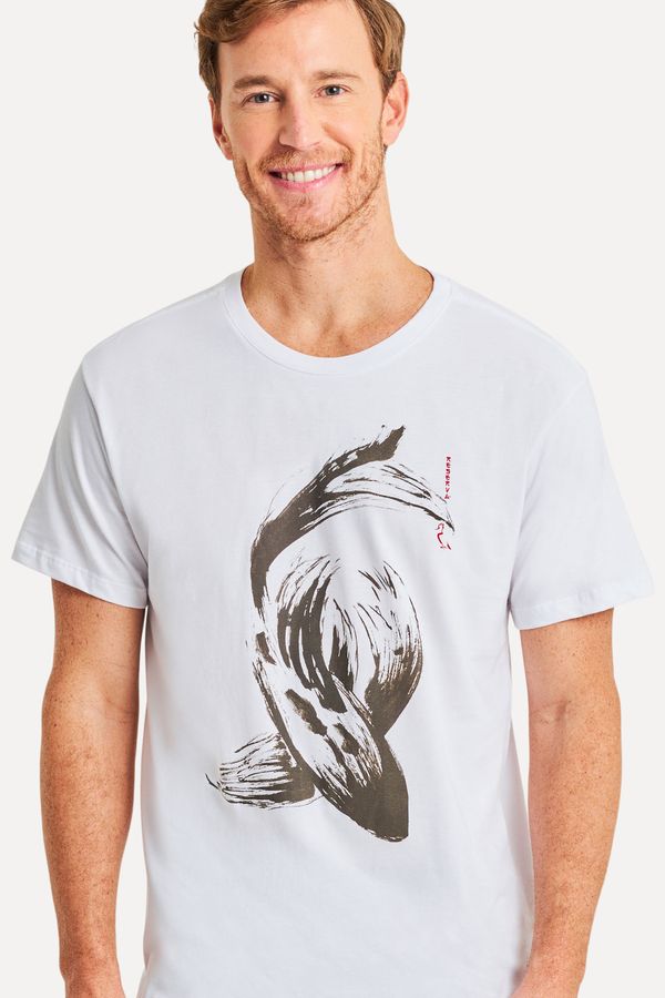 Camiseta Estampada Koi Frontal