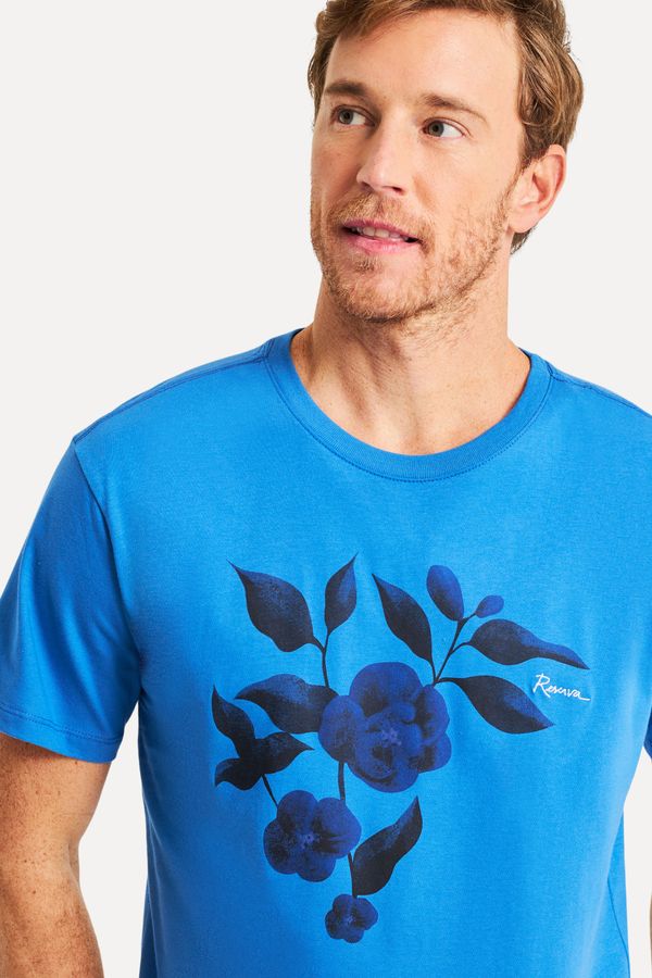 Camiseta Estampada Jardim Oriental