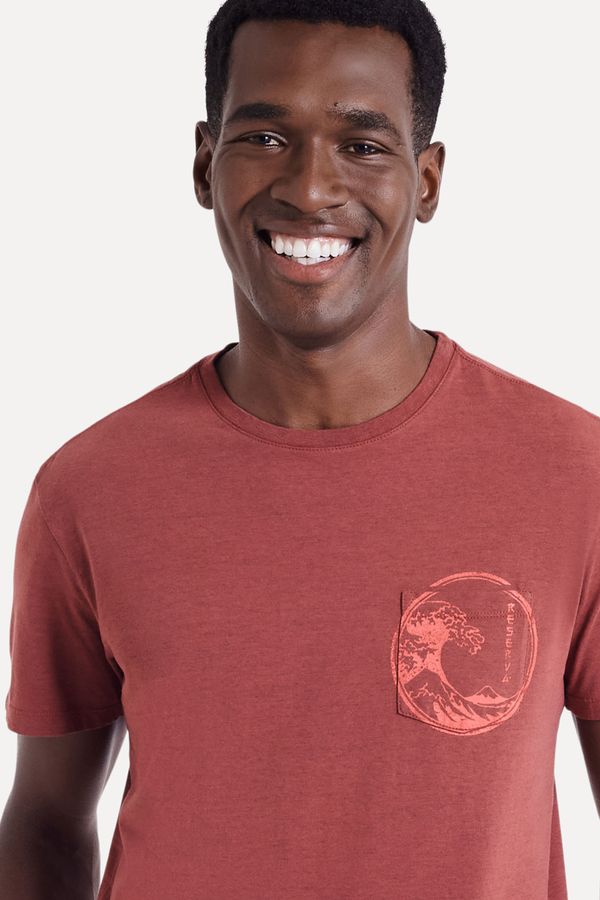 Camiseta Estampada Selo Onda