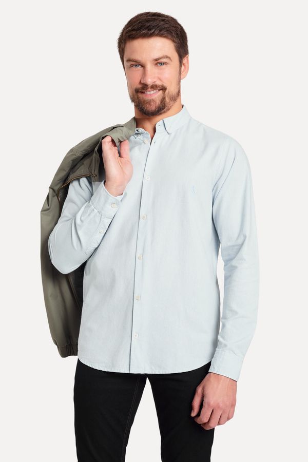 Camisa Ml Oxford Color
