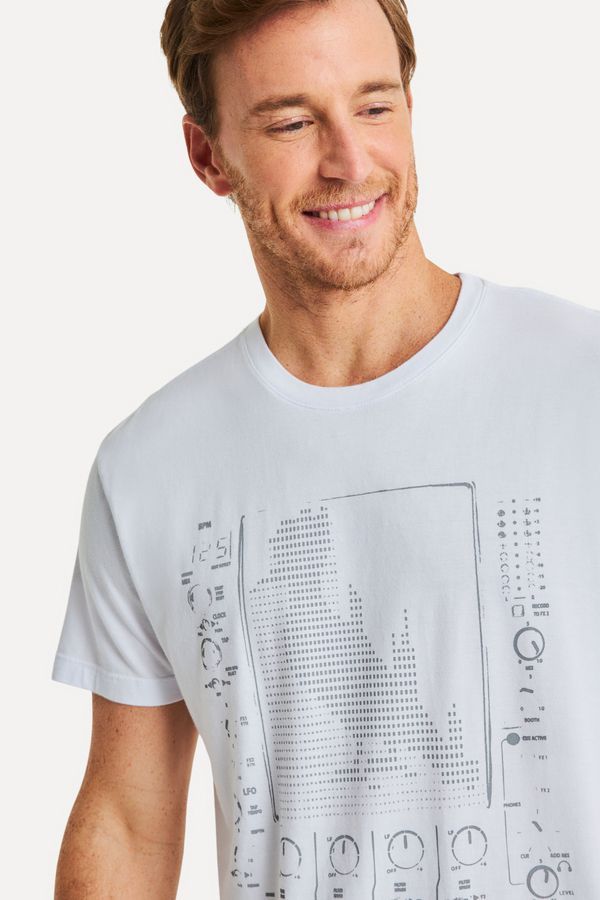 Camiseta Estampada Eletro Sample