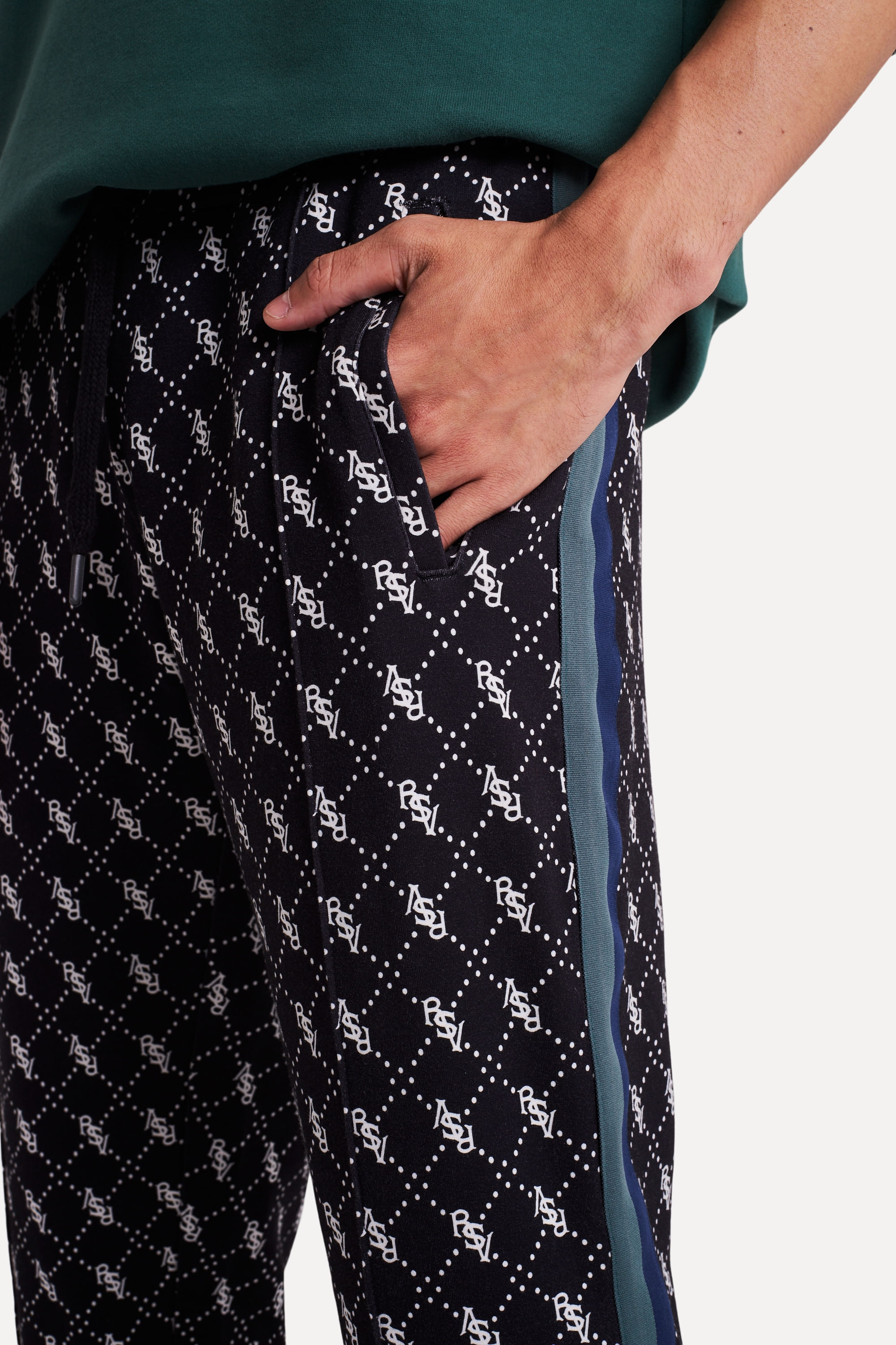 Calca Track Estampada Rsv Label