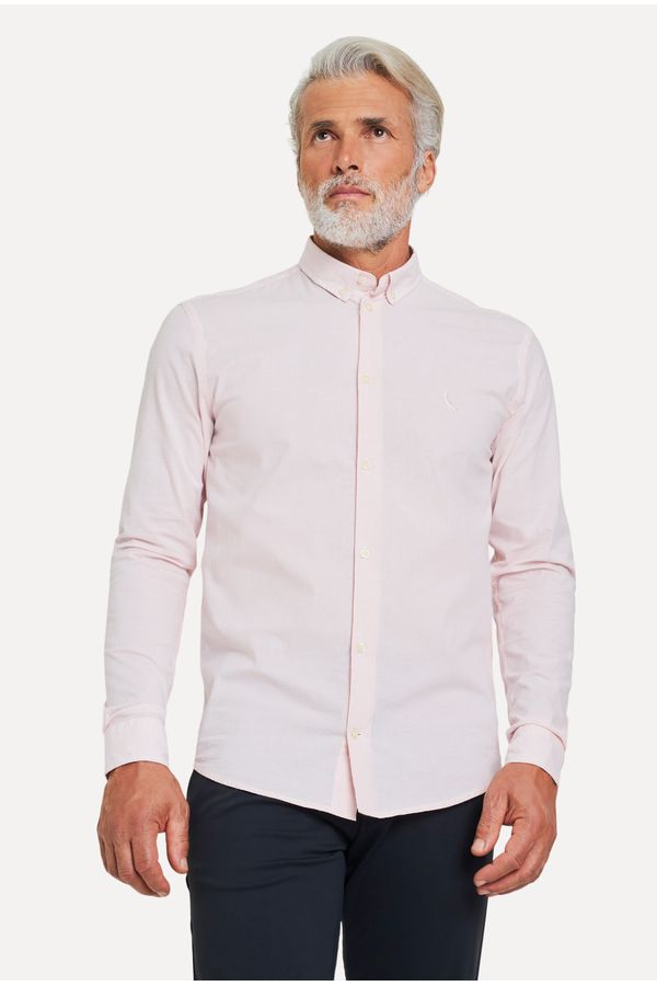 Camisa Ml Office Enxuto Listra Fina