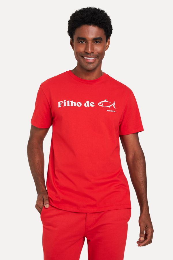 Camiseta Estampada Filho De Peixe