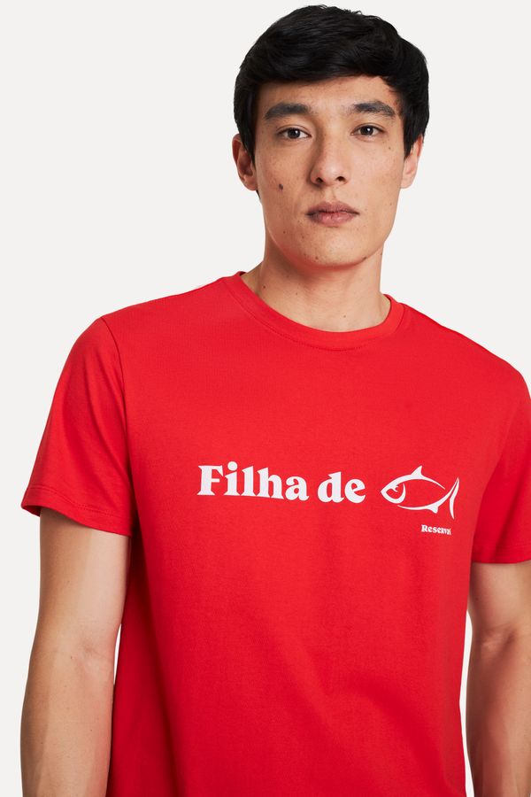 Camiseta Estampada Filha De Peixe