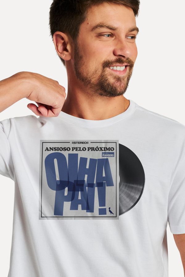 Camiseta Olha Pai Vinil
