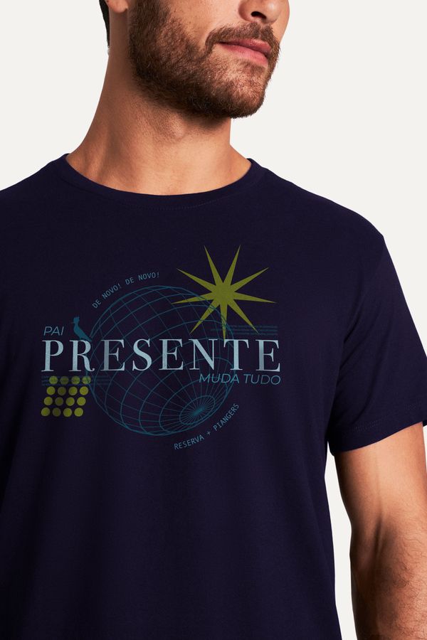 Camiseta Pai Presente Muda Tudo