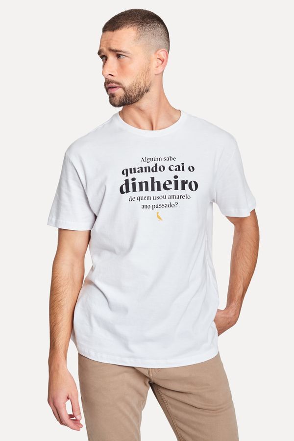 Camiseta Estampada Ano Novo Dinheiro