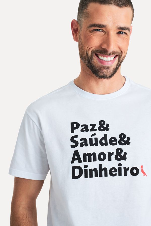 Camiseta Estampada Ano Novo Dinheiro