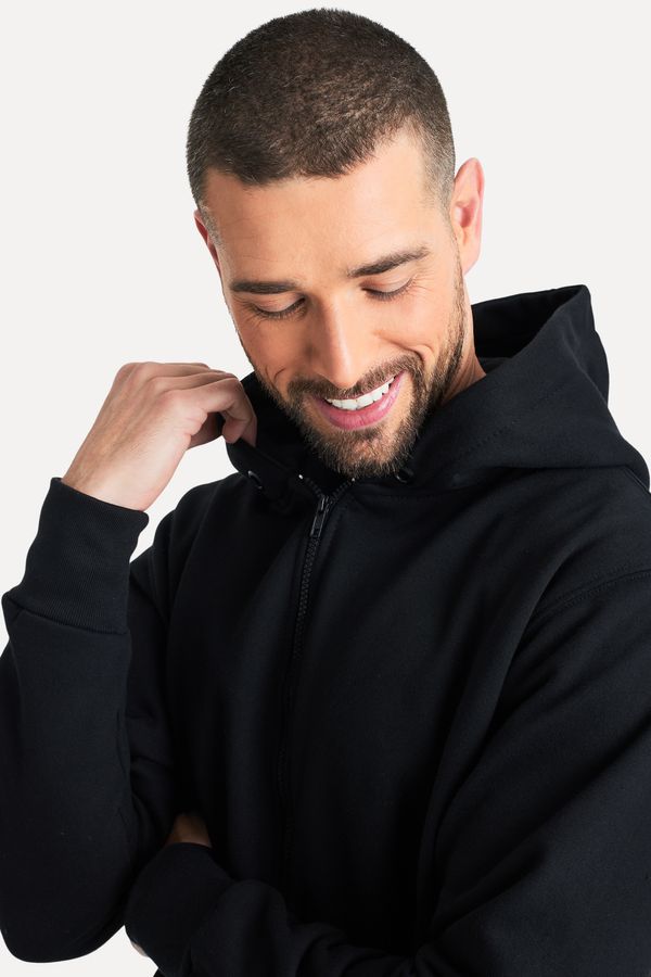 Casaco Moletom Ziper Basico