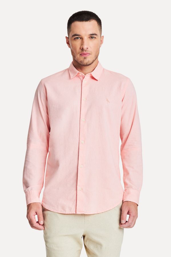 Camisa Ml Pf Oxford Color