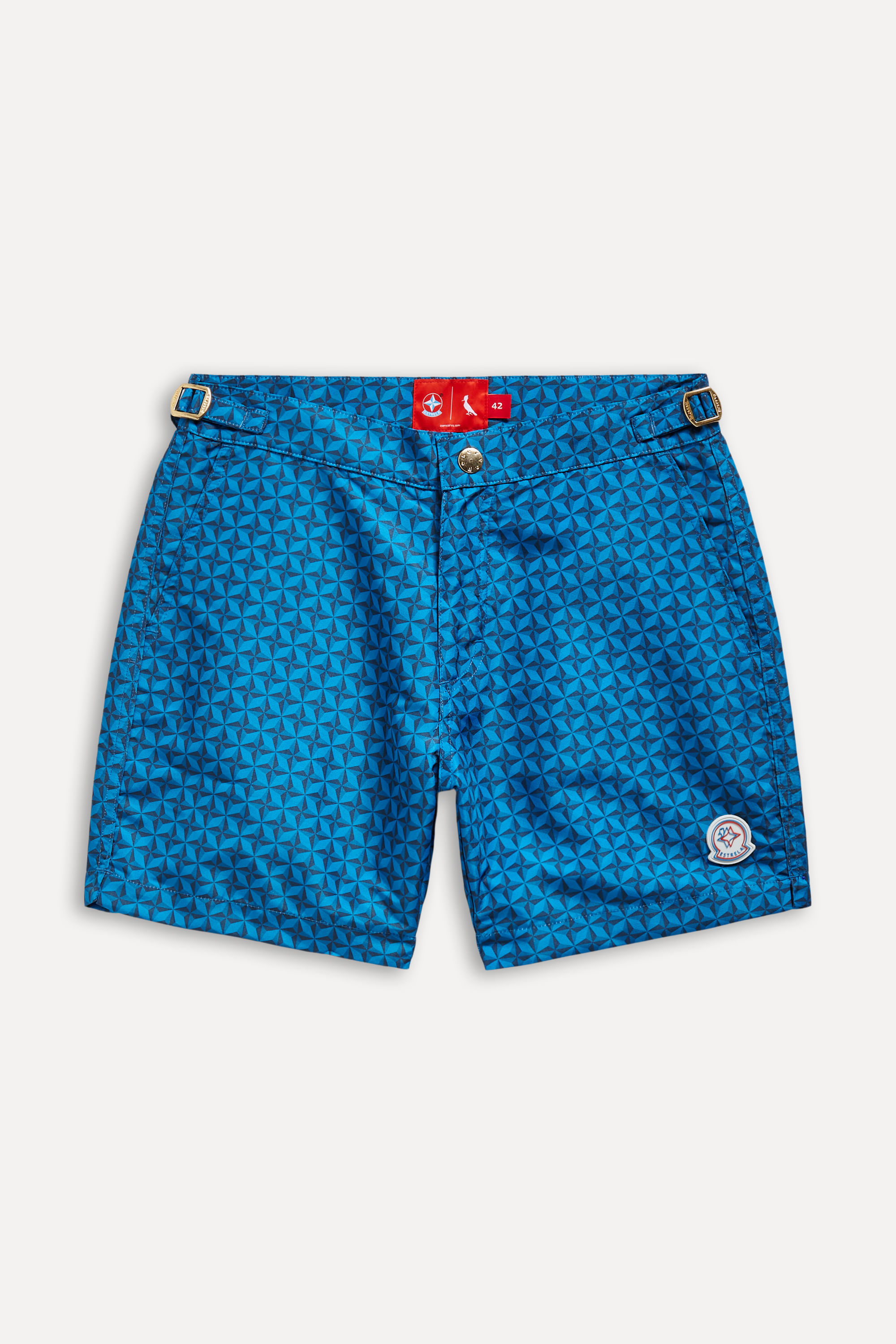 Short Arpoador Estampado Estrela