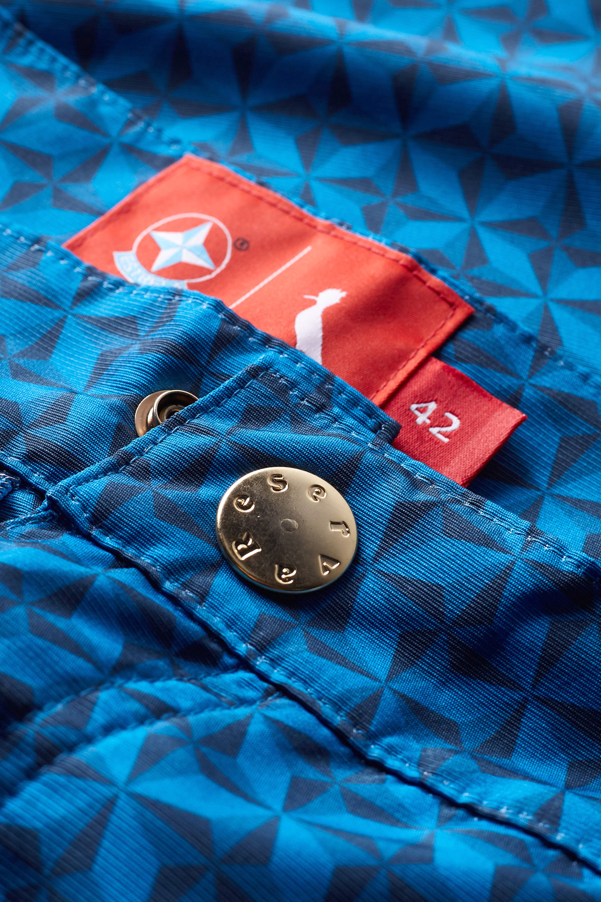 Short Arpoador Estampado Estrela