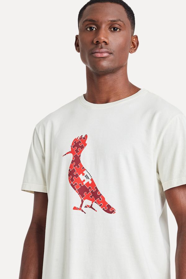 Camiseta Estampada Pica Pau Puzzle Pai